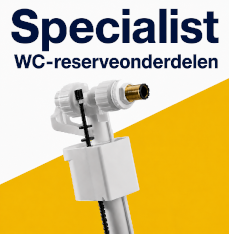 Sanitairspecialist, WC-reserveonderdelen